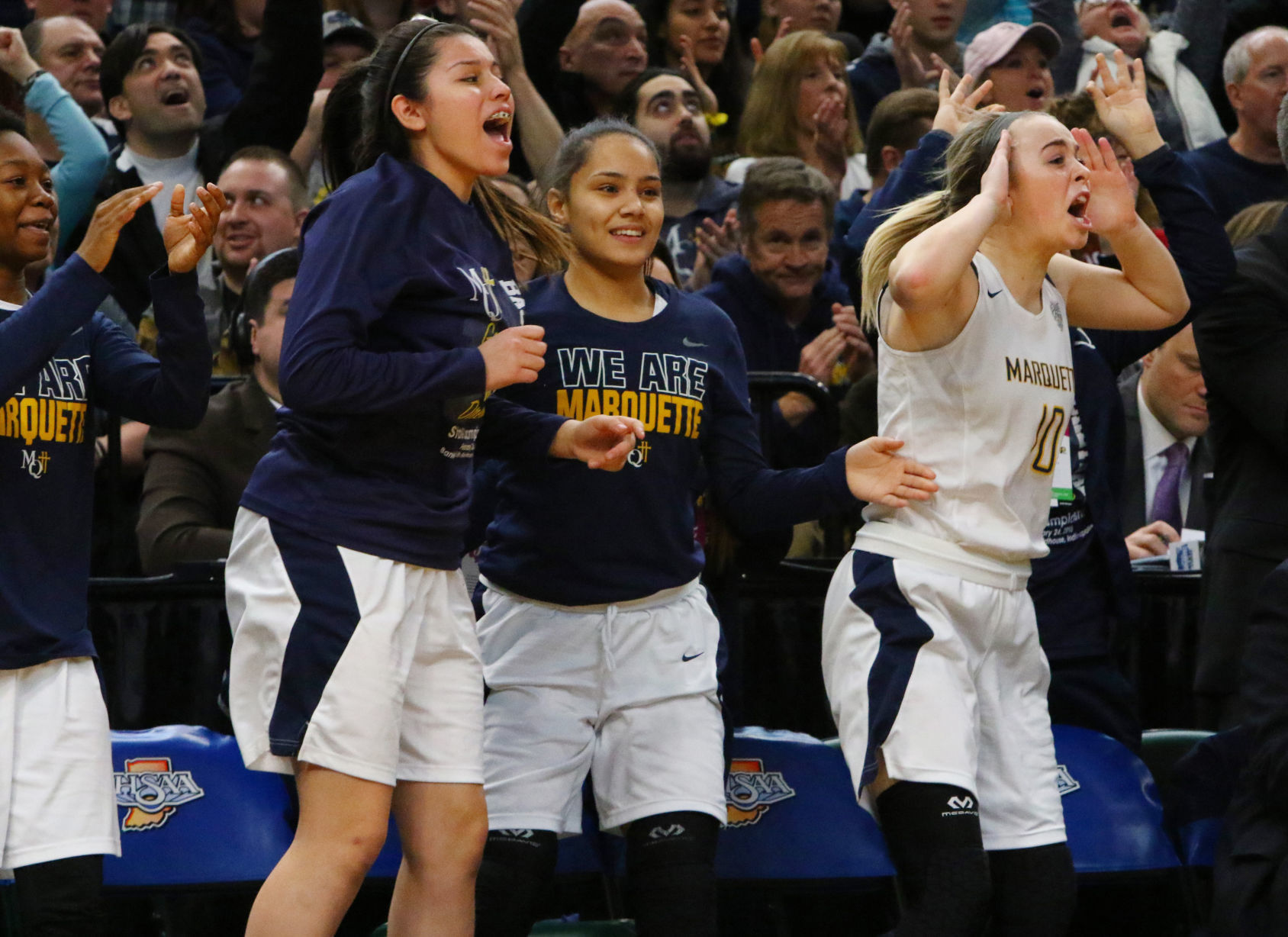 Girls Basketball State Finals: Marquette Catholic vs. Vincennes Rivet